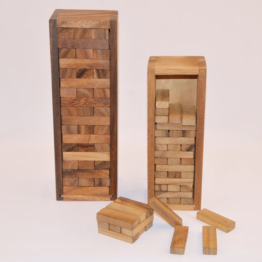 Comment jouer et gagner au jeu de Jenga en bois ?