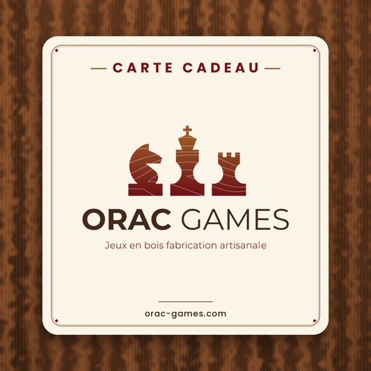 Carte-cadeau Orac Games