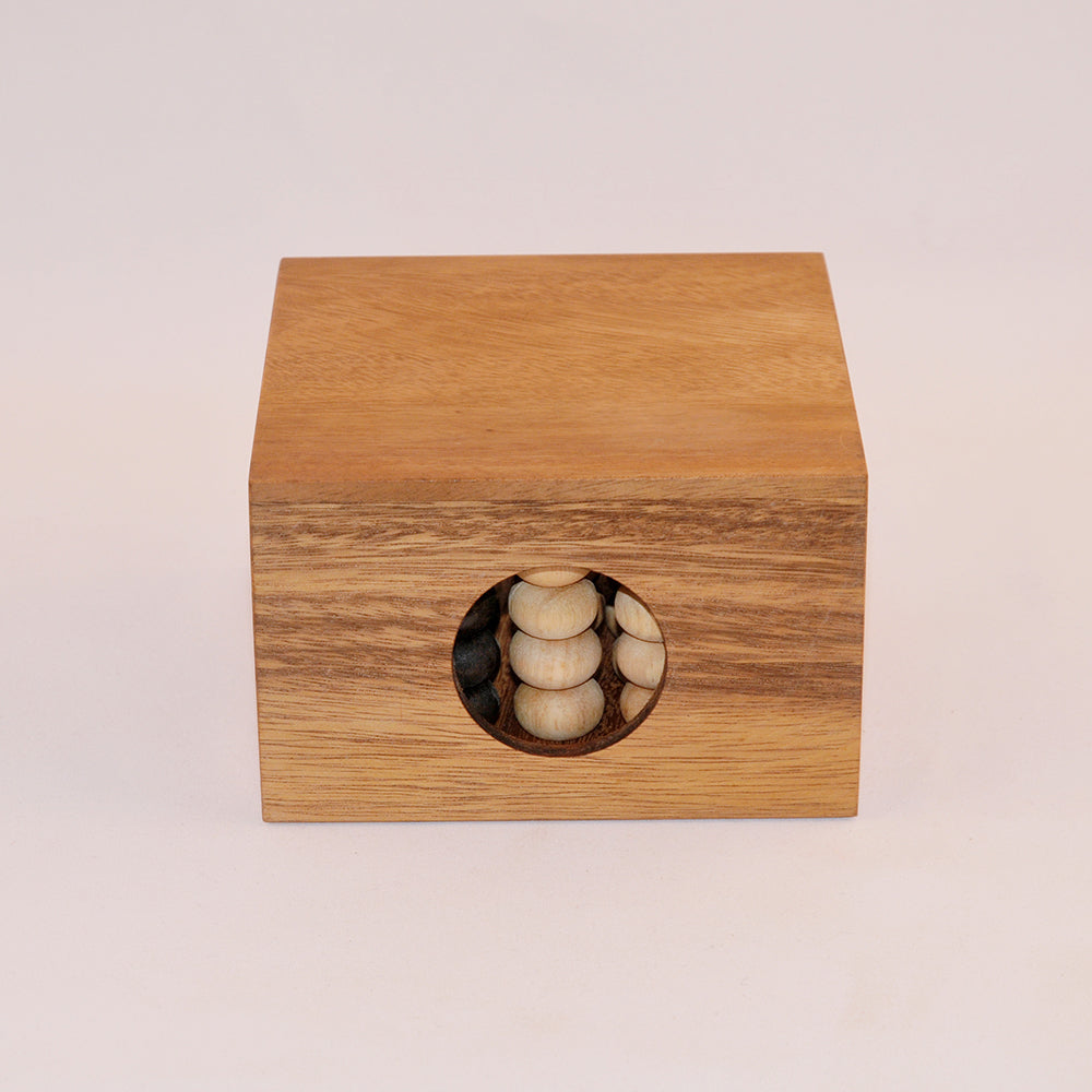 Puissance 5 3D en bois, jeu de stratégie et observation pour famille ou amis