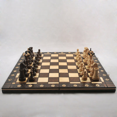Jeu D'échecs - Ambassador Marron