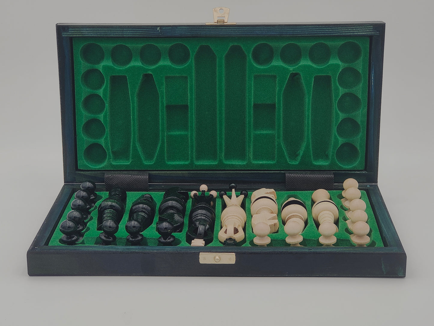 jeu d’échecs Touriste en bois pliable format voyage, stratégie et cadeau élégant