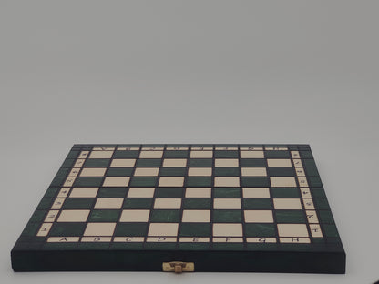 jeu d’échecs Touriste en bois pliable format voyage, stratégie et cadeau élégant