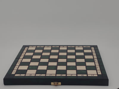 Schachspiel - 32 cm Tourist - Emeraude