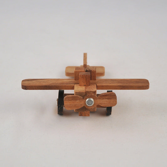Avion casse-tête en bois niveau 2, jeu de patience enfant ado famille