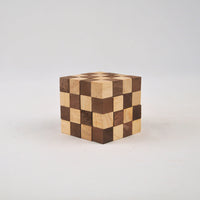 Cube cobra casse-tête en bois niveau 5, défi difficile adulte Noël soirée