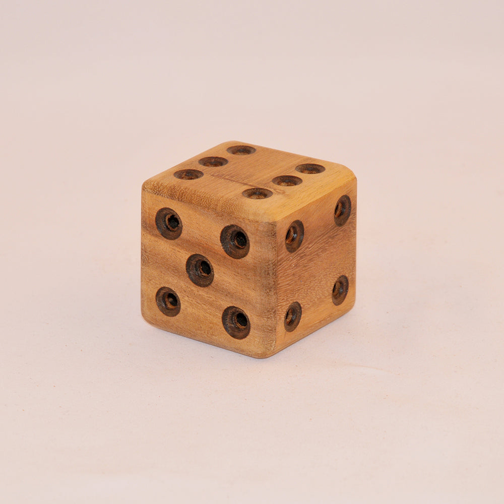 Dé magique casse-tête en bois niveau 2, jeu de patience enfant ado famille