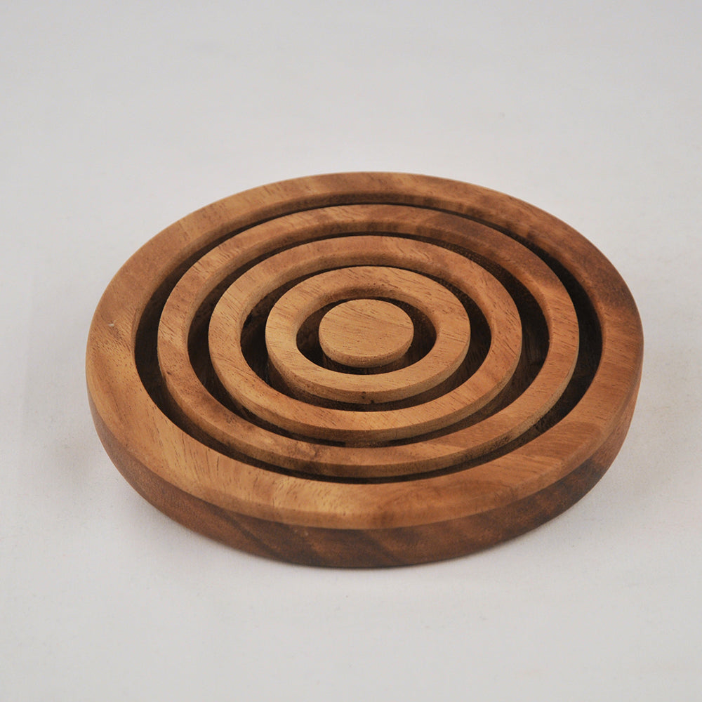 Labyrinthe casse-tête en bois niveau 1, jeu de patience enfant ado famille