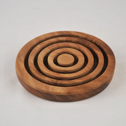 Labyrinthe casse-tête en bois niveau 1, jeu de patience enfant ado famille