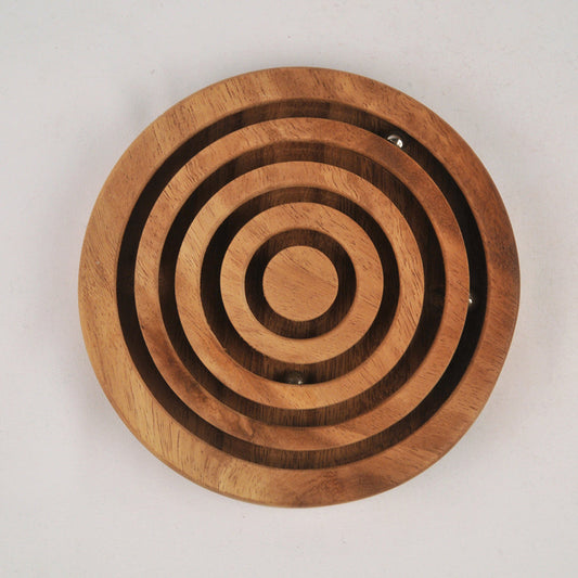 Labyrinthe casse-tête en bois niveau 1, jeu de patience enfant ado famille