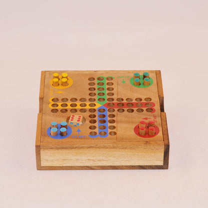 Les petits chevaux en bois – jeu de société original jeu en bois original pour famille, apéro ou soirée entre amis