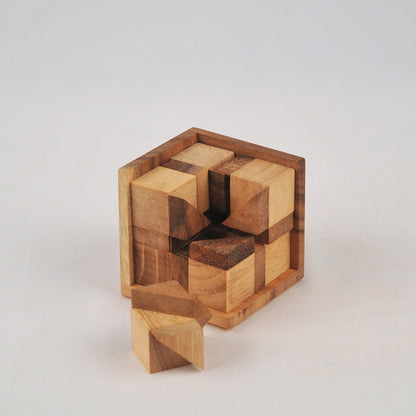 Octagon casse-tête en bois niveau 3, défi logique ado adulte à partager