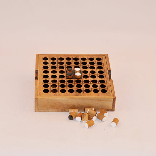 Othello en bois – jeu de stratégie accessible et convivial jeu en bois original pour famille, apéro ou soirée entre amis