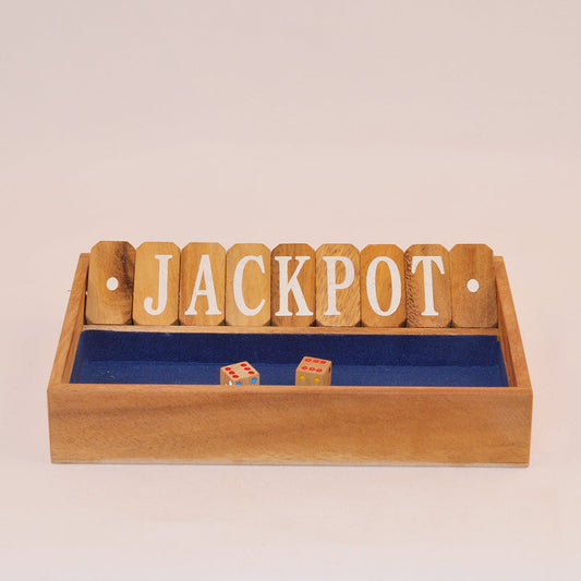 Shut the box ! en bois – jeu de société original jeu en bois original pour famille, apéro ou soirée entre amis