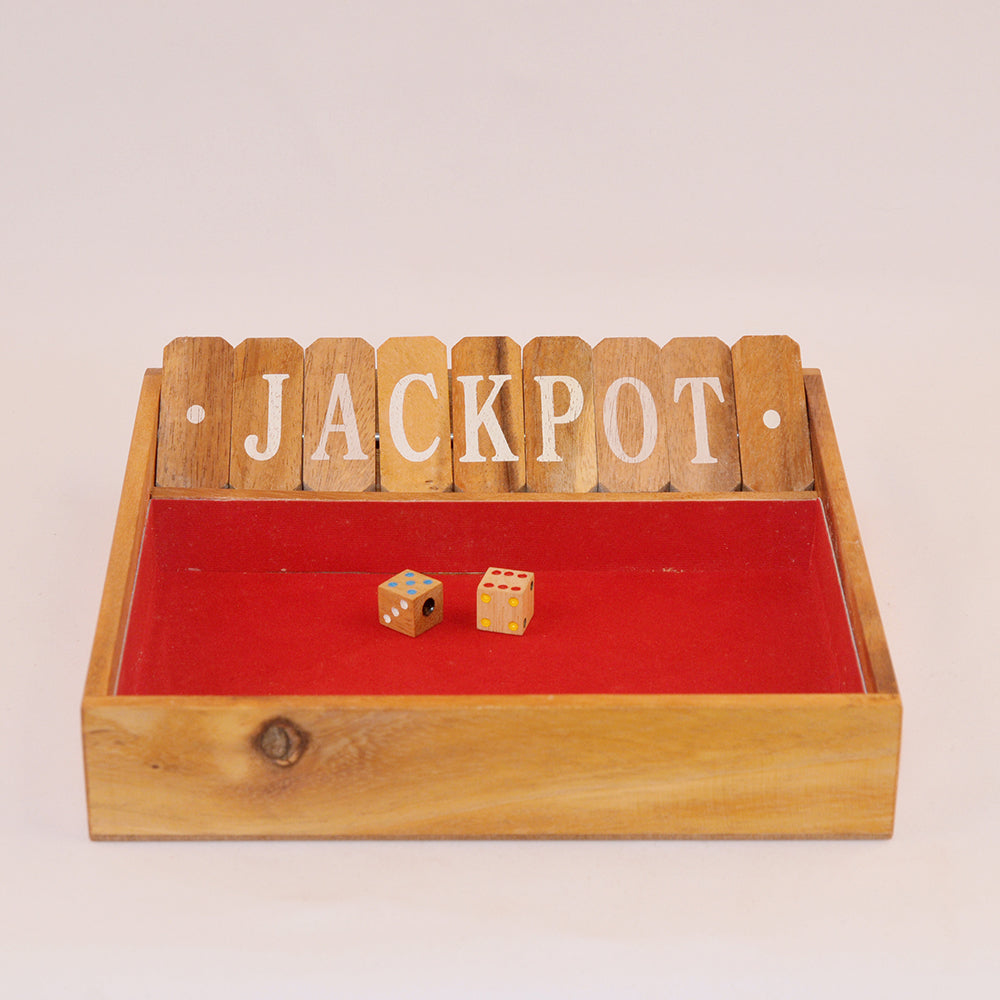 Shut the box ! en bois – jeu de société original jeu en bois original pour famille, apéro ou soirée entre amis